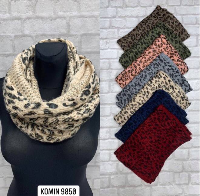 Komin damskie 9850 Mix KOLOR  Standard 1