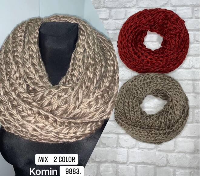 Komin damskie 9883 Mix KOLOR  Standard 1