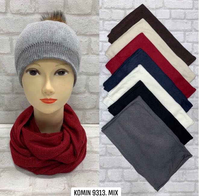 Komin damskie 9313 Mix KOLOR  Standard