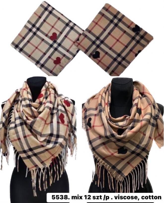 Chustka damskie 5538 Mix KOLOR  Standard