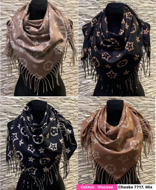 Chustka damskie 7717 Mix KOLOR  Standard 1