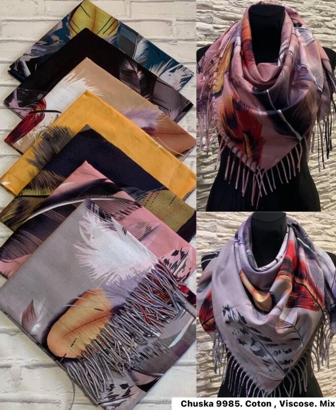 Chustka damskie 9985 Mix KOLOR  Standard 1