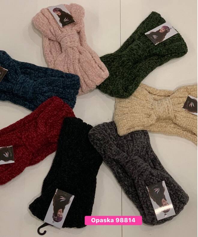 Opaska damskie zimowa 98814 Mix KOLOR  Standard 1