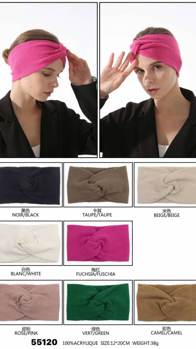 Opaska damskie zimowa 55120 Mix KOLOR  Standard 1