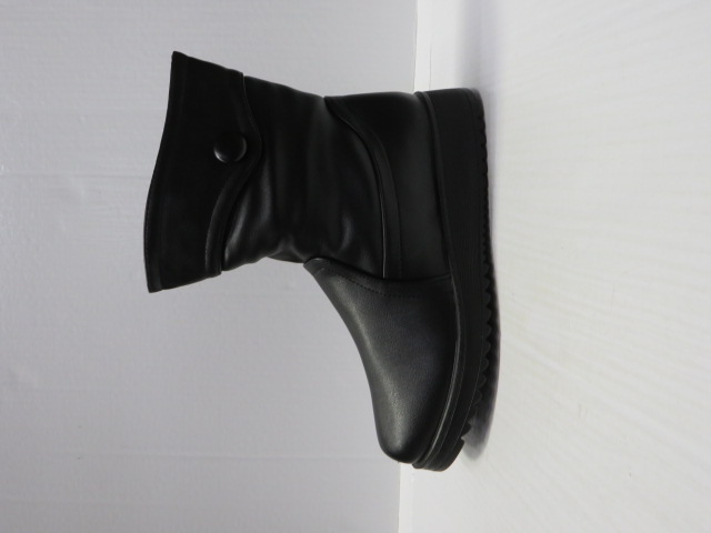 Botki damskie A68-76 BLACK 36-41 OCIEPLANE