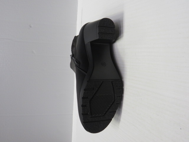 Botki damskie JM3007 BLACK 36-41 OCIEPLANE 2