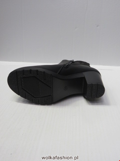Botki damskie JM3007 BLACK 36-41 OCIEPLANE 2