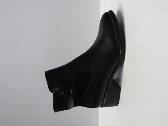 Botki damskie 0-336 BLACK 36-41 OCIEPLANE