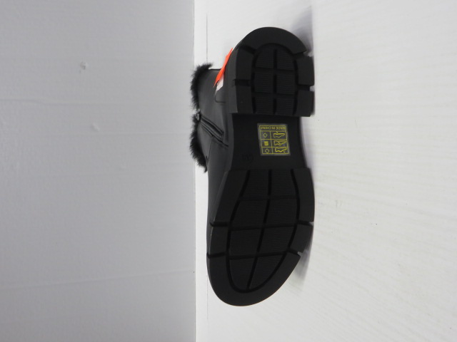 Botki Dziecięce 0-509 BLACK 31-36 OCIEPLANE 2