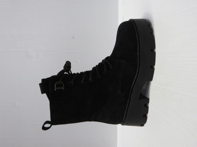 Botki damskie DX2352 BLACK 36-41 OCIEPLANE