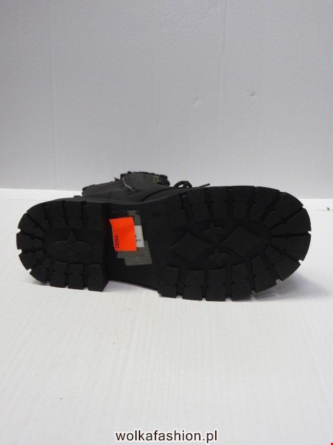 Botki damskie A-F307 BLACK 36-41 OCIEPLANE 2