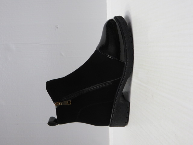 Botki damskie AGF-JX-533 BLACK 36-41 OCIEPLANE