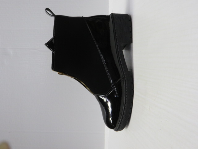 Botki damskie AGF-JX-532 BLACK 36-41 OCIEPLANE