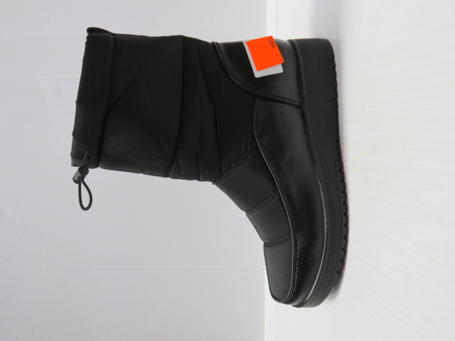 Botki damskie A68-55 BLACK 36-41 OCIEPLANE