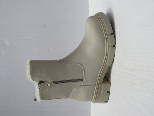 Botki Dziecięce 0-509 BEIGE 31-36 OCIEPLANE