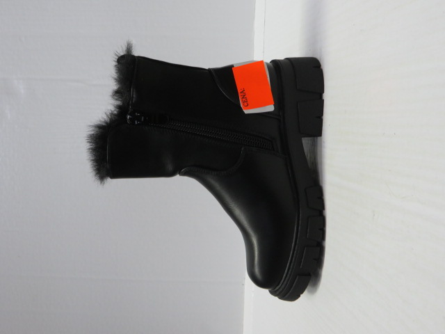 Botki Dziecięce 0-511 BLACK 25-30 OCIEPLANE 1