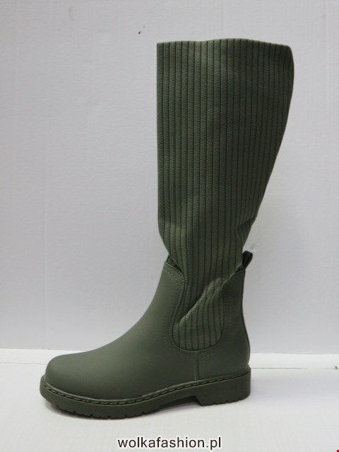 Kozaki damskie HB-182 GREEN 36-41