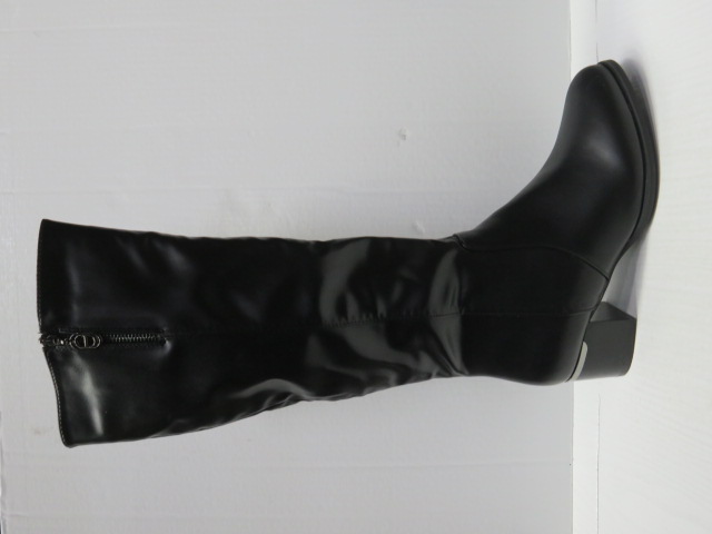 Kozaki damskie JQ7032 BLACK 36-41 OCIEPLANE