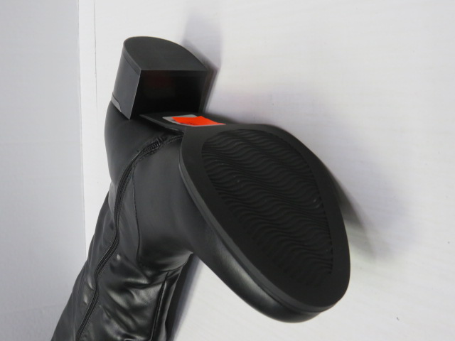 Kozaki damskie JQ7032 BLACK 36-41 OCIEPLANE 2