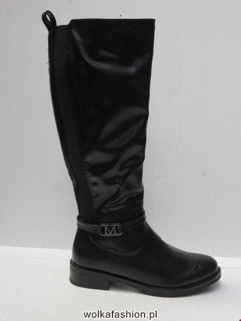 Kozaki damskie JQ7039 BLACK 36-41 OCIEPLANE