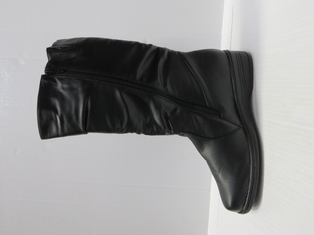 Botki damskie A985 BLACK 36-42 OCIEPLANE 1