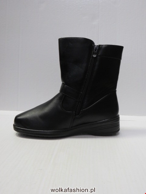 Botki damskie A978 BLACK 36-42 OCIEPLANE 1