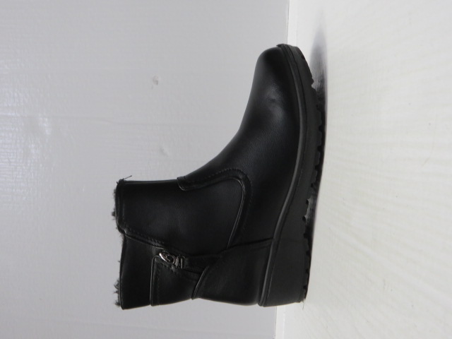 Botki damskie 5830-1 BLACK 36-41 OCIEPLANE