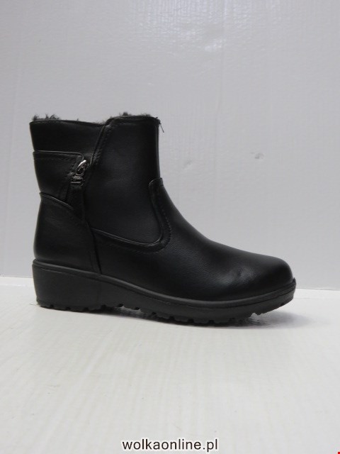 Botki damskie 5830-1 BLACK 36-41 OCIEPLANE