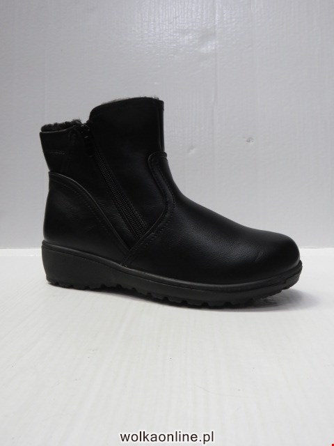 Botki damskie 5829-1 BLACK 36-41 OCIEPLANE