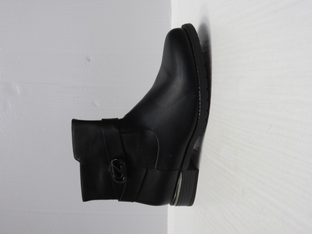 Botki damskie JQ7016 BLACK 36-41 OCIEPLANE