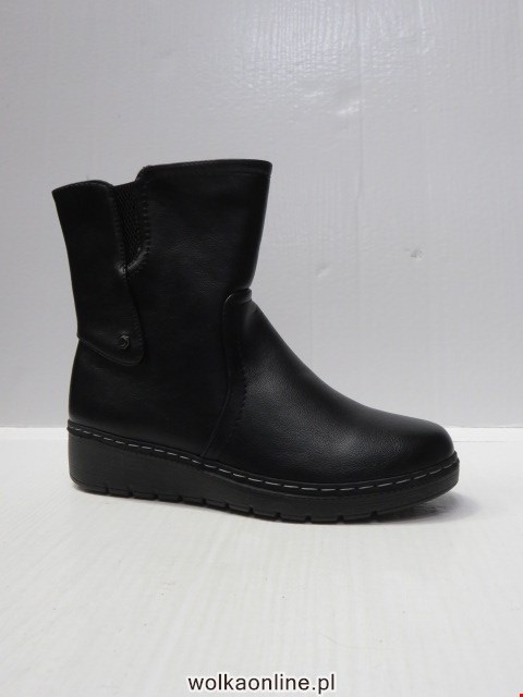 Botki damskie 5828-1 BLACK 36-41 OCIEPLANE