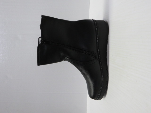 Botki damskie 5828-1 BLACK 36-41 OCIEPLANE 1