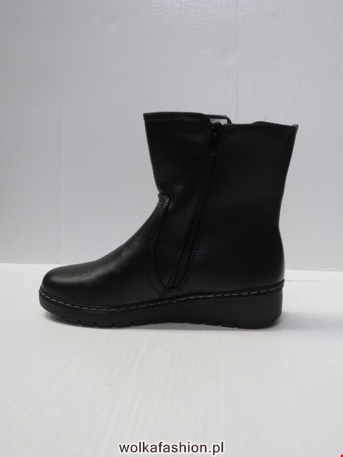 Botki damskie 5828-1 BLACK 36-41 OCIEPLANE 1