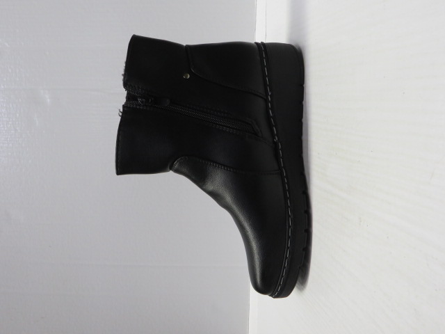 Botki damskie 5827-1 BLACK 36-41 OCIEPLANE 1