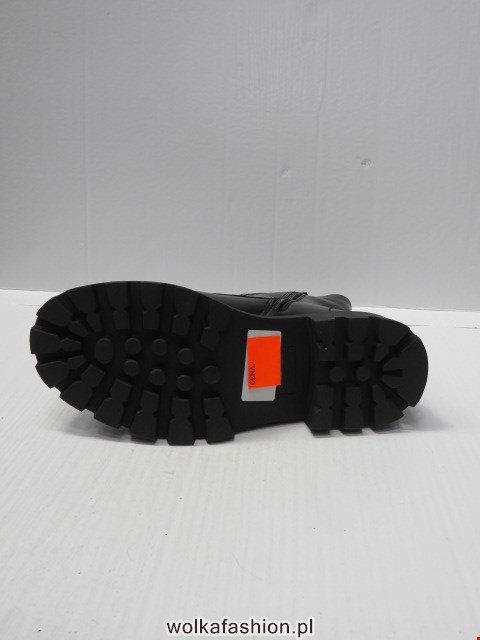 Botki damskie JQ7009 BLACK 37-42 OCIEPLANE 2