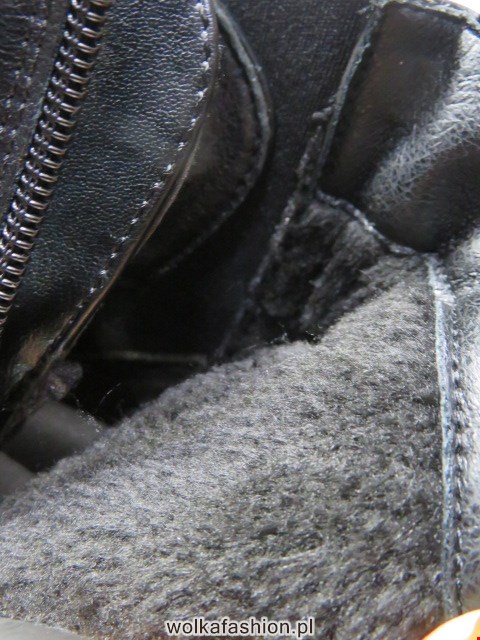 Botki damskie JQ7009 BLACK 37-42 OCIEPLANE 3
