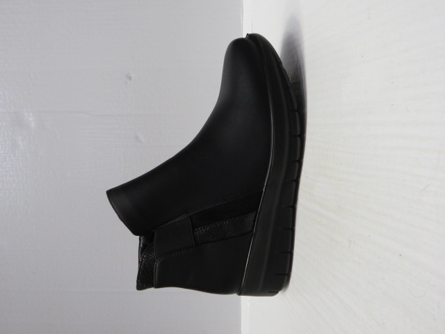 Botki damskie JM3011 BLACK 36-41 OCIEPLANE