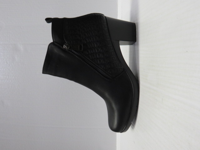 Botki damskie 0-152 BLACK 36-41 OCIEPLANE