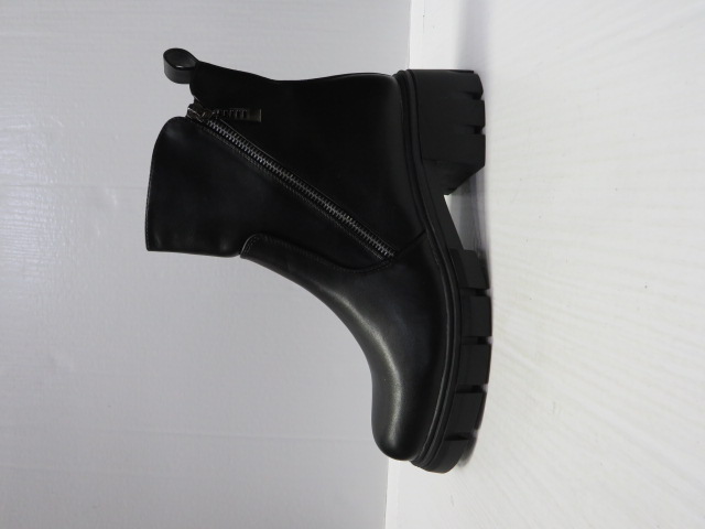 Botki damskie H073 BLACK 36-41 OCIEPLANE