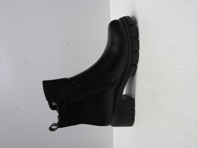 Botki damskie H073 BLACK 36-41 OCIEPLANE 1