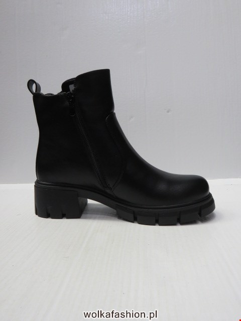 Botki damskie H073 BLACK 36-41 OCIEPLANE 1