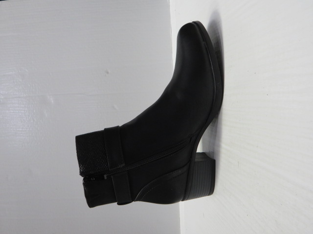 Botki damskie JM3010 BLACK 36-41 1