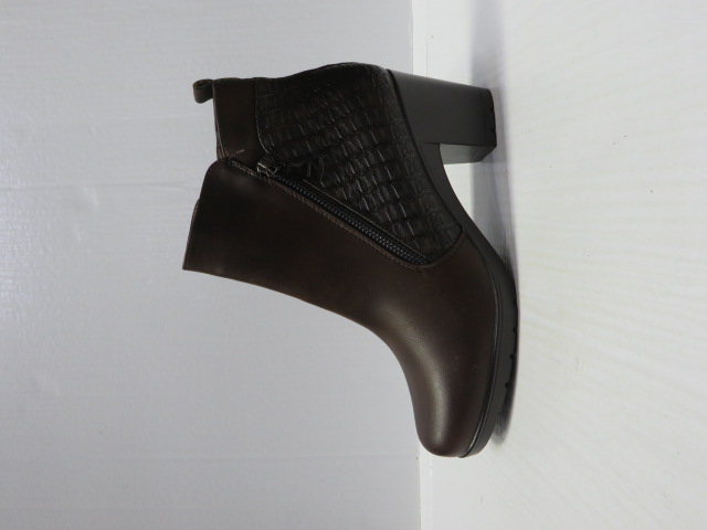Botki damskie 0-152 BROWN 36-41 OCIEPLANE