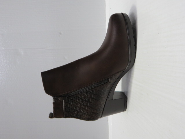 Botki damskie 0-152 BROWN 36-41 OCIEPLANE 1