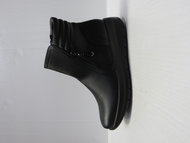 Botki damskie 0-157 BLACK 36-41 OCIEPLANE
