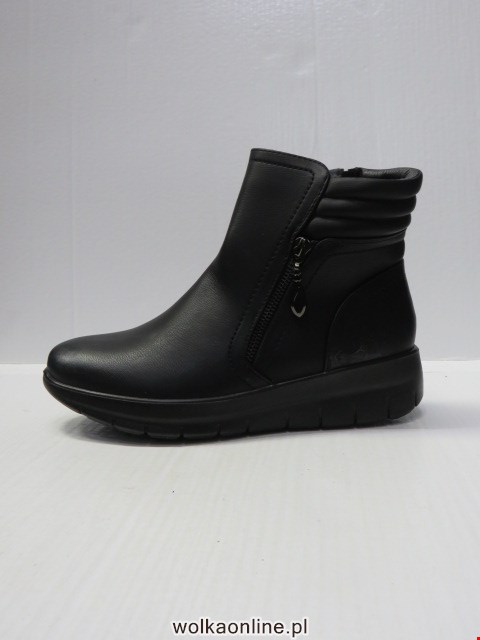 Botki damskie 0-157 BLACK 36-41 OCIEPLANE