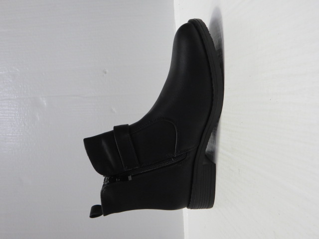 Botki damskie JM3035 BLACK 36-41 OCIEPLANE 3