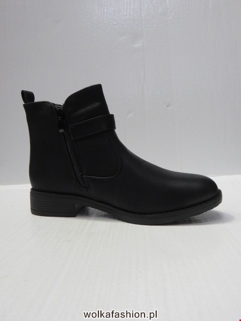 Botki damskie JM3035 BLACK 36-41 OCIEPLANE 3