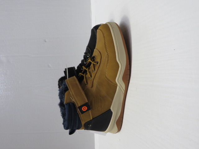 Botki Dziecięce GY355-2 BLACK/CAMEL 29-36 OCIEPLANE 1