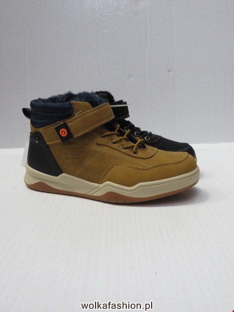 Botki Dziecięce GY355-2 BLACK/CAMEL 29-36 OCIEPLANE 1